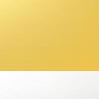 Yellow Background. Yellow and white studio room background Space for selling products on the website. illustration. vector