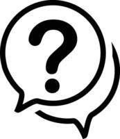bubble icon, black circle. in modern style vector