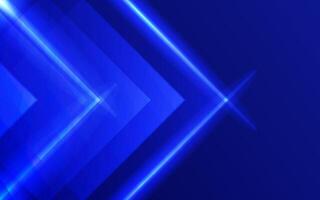 Futuristic arrow light abstract background design vector