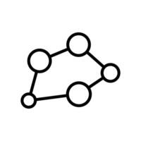 Clean Digital Wire Icon vector