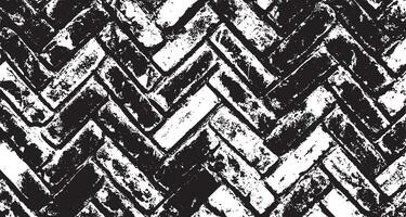 Cross-patterned texture on dirty brick wall vector