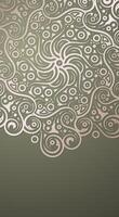 dark gold color motif mandala background concept vector