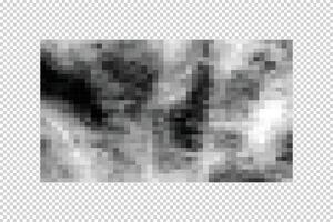 Censor blur effect. Horizontal checkered pattern. White and black grid texture. Blur pixel effect vector