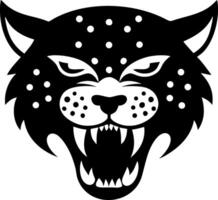 Leopard Head Graphic for Branding vector