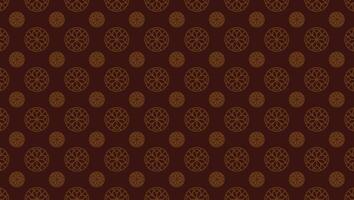A brown and gold pattern on a dark background modern vector