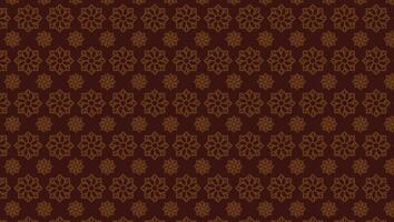 A brown and gold patterned wallpaper modern vector
