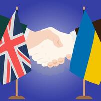 Conclusion of the contract. Conclusion of the agreement. Business relations between countries. vector