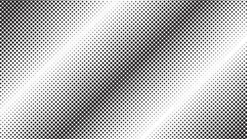 Monochrome Halftone Dot Pattern Gradient and Grain Effect Creating Abstract Geometric Background vector