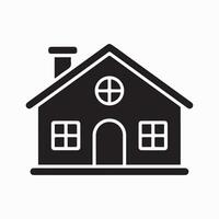 Simple House Icon Design vector
