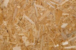 Close Up of OSB Wood Texture Panel photo