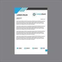Modern Creative and Clean business style letterhead bundle of your corporate project design. vector