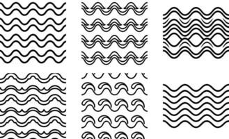 Wave Pattern Icon design vector