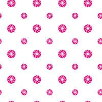 Valentine seamless pattern with swirl candy. Cute hand drawn wavy swirl candy isolated on white background. Doodle swirl candy design for Easter and sweets. Striped, twirl sweet wrapping paper vector