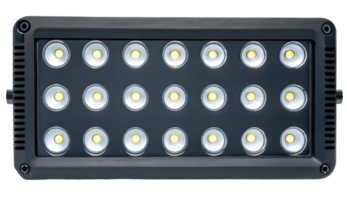 High-performance LED light panel for bright illumination on a transparent background png