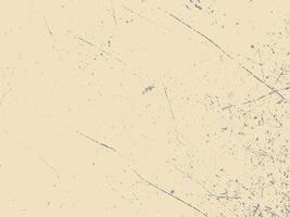 Aged Paper Grunge Texture Old Beige Surface With Cracks and Speckled Dust vector