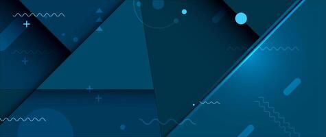 Geometric shape. Technology concept vector
