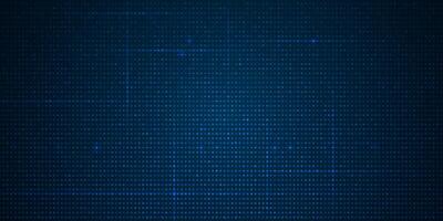 Abstract grid pixel, dot pattern background. Illustration element with square, geometric mosaic, texture on dark blue color. Graphic design for digital datum, technology futuristic background vector