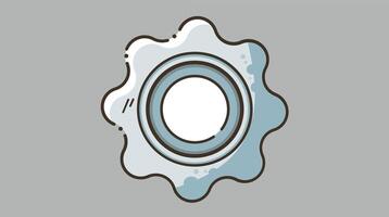 A gear box designed for maintenance, showcasing its mechanical components and parts vector