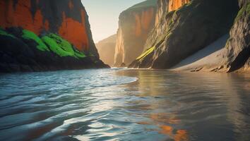 Coastal Cliff Landscape photo