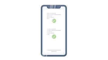 illustration of a mobile application login screen interface, featuring user-friendly design elements vector
