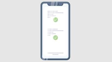 illustration of a mobile application login screen interface, featuring user-friendly design elements, input fields, icons, and a clean layout vector