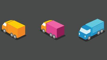 Isometric illustration of city buildings designed as game assets, featuring various architectural styles, streets, and urban elements arranged in an isometric perspective 03 vector