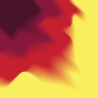 A red and yellow abstract background with a black and white swirl vector