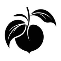 Minimal Fruit Silhouette Collection vector