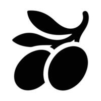 Exotic Dates and Pear Shape Graphics vector