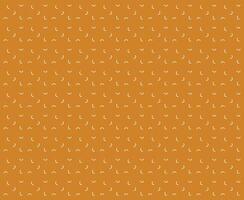 Geometric forms pattern on orange background, design for decoration, wrapping paper, print, fabric or textile, lovely card vector