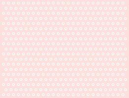 Seamless pattern with white flowers on pink background vector