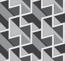 Maze geometric seamless pattern vector
