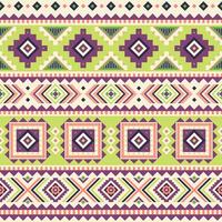 Tribal striped seamless pattern. Aztec geometric background. Can be used in textile design, web design for making of clothes, accessories, decorative paper, wrapping, etc. vector