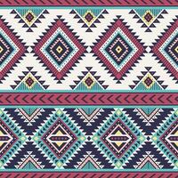 Tribal striped seamless pattern. Aztec geometric background, which can be used in textile design, web design for making of clothes, accessories, decorative paper, wrapping vector