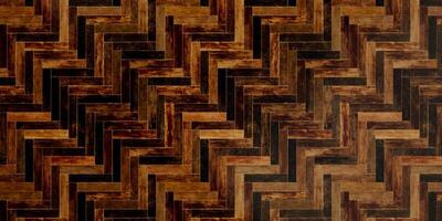 A wood floor with a pattern of squares photo