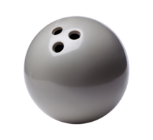 grey bowling ball on a transparent background png