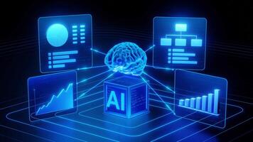 AI-Driven Decision Making and Data Analysis Concept video