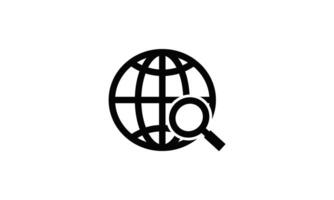 Browser liner icon design vector