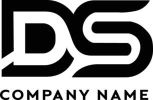SD logo letter design on the luxury background. DS logo monogram initials letter concept. SD icon logo design. DS elegant and Professional letter icon design on a white background. D S SD DS vector
