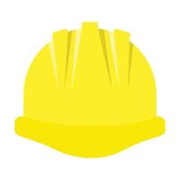 yellow project hat isolated on a white background vector