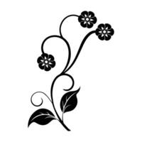 floral element design vector