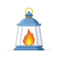 Holy Fire Inside a Lantern2 vector