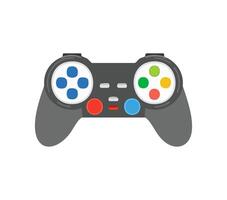 controller with colorful buttons vector