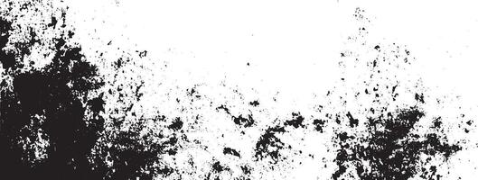 Grunge Splatter Texture Background, Distressed Abstract Horizontal Overlay for Urban Designs vector