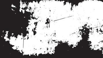 Grunge Abstract Texture Background with Black and White Paint Splatter for Creative Designs vector