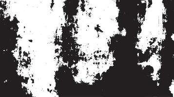 Grunge Black and White Peeling Paint Texture for Distressed Backgrounds and Artistic Designs vector