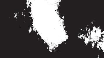 Black and White Grunge Texture, Abstract Distressed Surface Background vector