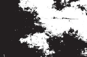 Black and White Grunge Texture with Distressed Ink Splatter Effect vector