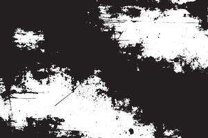 Grunge Black and White Texture Background with Scratched and Weathered Splatter Effects vector