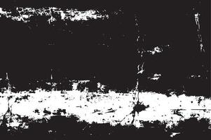 Distressed Grunge Texture Background, Black and White Scratched Abstract Surface vector